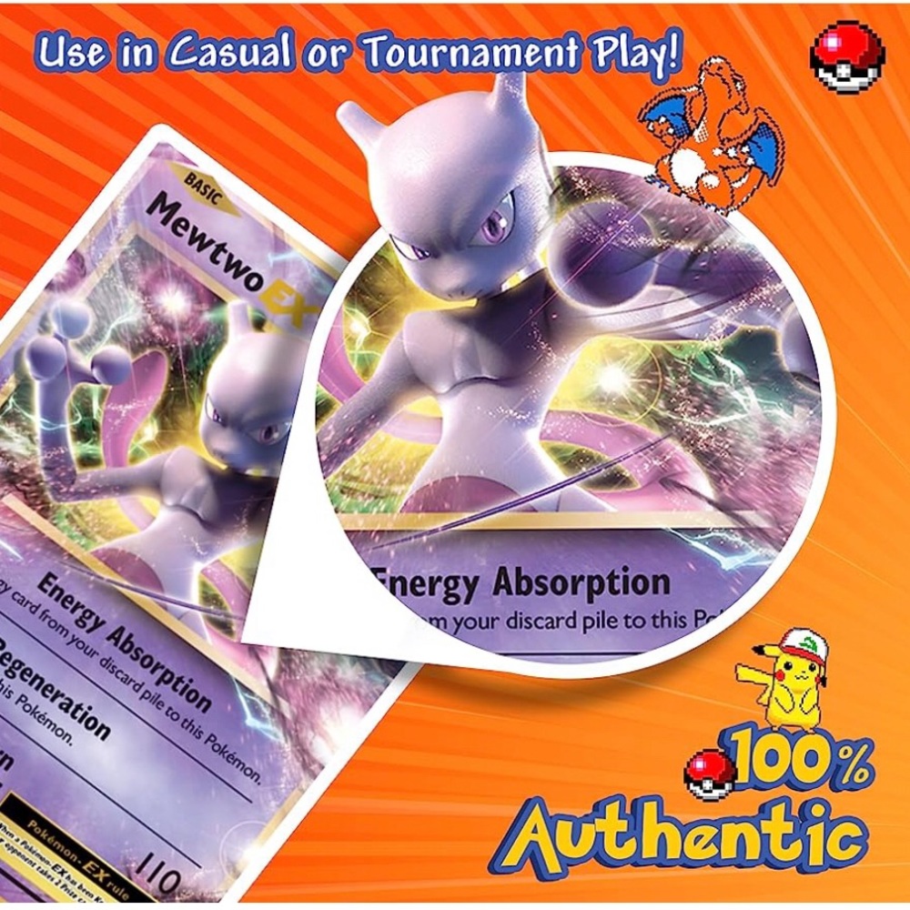 Ultra Rare Pokemon Cards Pack | 20 Holo+2 Ultra Rare and 50 Assorted Cards! MINT - Picture 5 of 6